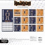 Deluxe Haikyu Wall Calendar 2025 with Stickers