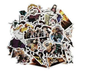 Official Demon Slayer Cosplay Stickers - 50 Pack