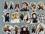 Official Demon Slayer Cosplay Stickers - 50 Pack