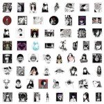 120pcs Junji Ito Horror Manga Sticker Set