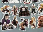 Official Demon Slayer Cosplay Stickers - 50 Pack