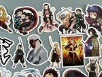 Official Demon Slayer Cosplay Stickers - 50 Pack