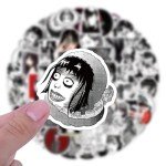 120pcs Junji Ito Horror Manga Sticker Set