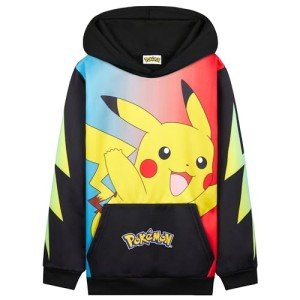 Pikachu Boys Hoodie - Cuffed Sleeves, Kangaroo Pocket