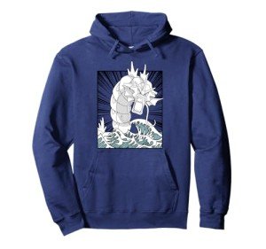 Gyarados Pokémon Anime Pullover Hoodie