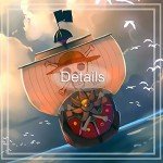 KAIWALK One Piece Straw Hat Pirates Canvas Art