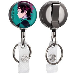 Jupswan Retractable Keychain with Anime Character Design
