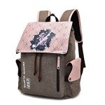 Lukvuzo 3D Print Anime Canvas Backpack - Pink