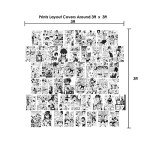 My Hero Academia Collage Wall Poster Set