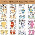 Cute Anime Face Stickers - 16 Sheets for Kids