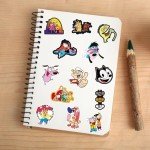 90s Cartoon Anime Stickers - 100 Pack