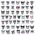 Kuromi Cute Kawaii 50-Piece Sticker Pack