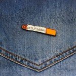 FLCL Never Knows Best Enamel Lapel Pin