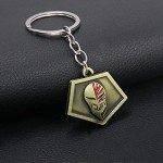 Ichigo Soul Reaper Keychain with Hollow Mask Charm