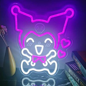 Kuromi Neon Light - Kawaii 3D LED Sign