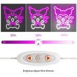 Kuromi Neon Light - Kawaii 3D LED Sign