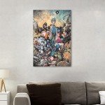 Rick and Morty Anime Canvas Wall Art 24x36