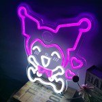 Kuromi Neon Light - Kawaii 3D LED Sign