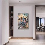 Rick and Morty Anime Canvas Wall Art 24x36