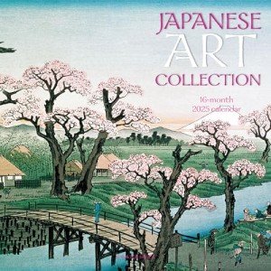 Japanese Art Collection Wall Calendar 2025
