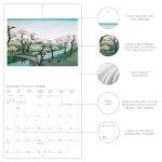 Japanese Art Collection Wall Calendar 2025