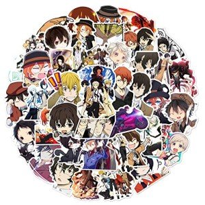 50Pcs Bungo Stray Dogs Anime Sticker Pack