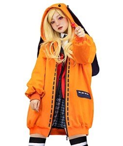 Runa Anime Bunny Ears Hoodie for Women