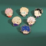 Jujutsu Kaisen 8-Piece Anime Pin Set