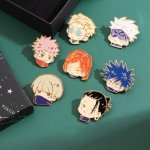 Jujutsu Kaisen 8-Piece Anime Pin Set