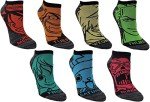 One Piece Characters 7-Day Ankle Sock Pack