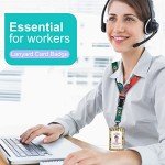 Cute Cartoon Anime Skull Lanyard Badge Holder