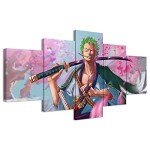 Roronoa Zoro Canvas Print Wall Art Decor