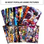 MeleBase 60 PCS Anime Wall Collage Kit