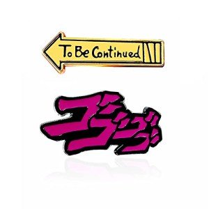 JoJo's Bizarre Adventure Enamel Brooch Pin
