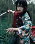 Giyuu Tomioka Cosplay Outfit for Men