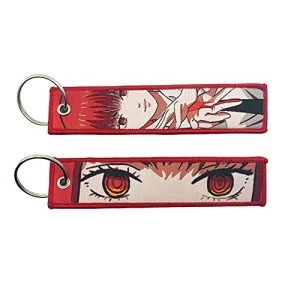 Anime Keychain Tag - Gearcatweel EDC Key Ring