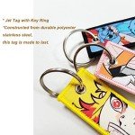 Anime Keychain Tag - Gearcatweel EDC Key Ring