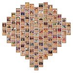 100 One Piece Wanted Poster Postcards Set