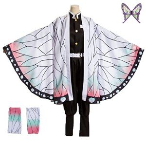 Kochou Shinobu Anime Cosplay Costume for All Ages