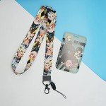 Kawaii Anime Family Badge Card Holder Set
