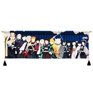 Anime Character Canvas Wall Art Tapestry with Tassels