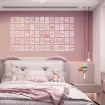 110Pcs Kawaii Anime Wall Collage Decor