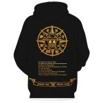 Orange Anime Hoodie for Cosplay and Everyday Wear