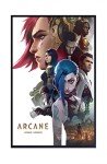 Arcane League of Legends Anime Art Print Poster