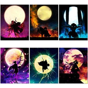LYCZIPO Anime Poster Set - 8x10 Wall Art