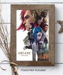 Arcane League of Legends Anime Art Print Poster
