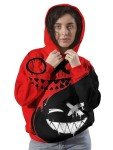 Aueoero 3D Anime Graphic Hoodie for Teens