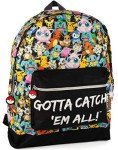 Dynamic Pokémon Gamer School Backpack with Adjustable Straps