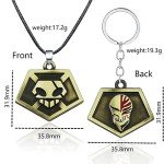 Ichigo Soul Reaper Necklace & Uryuu Cross Bracelet