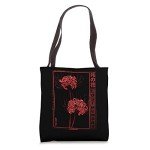 Japanese Spider Lily Anime Soft Grunge Tote Bag